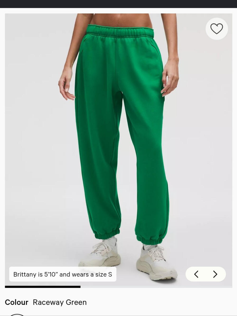 Lululemon Scuba Mid-rise Oversized Jogger *Short Size Large